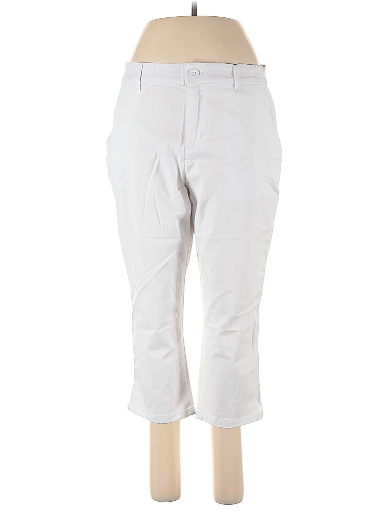Pre-owned Style & Co Cargo Pants In White