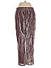 Tina + Jo Metallic Silver Casual Pants Size S - photo 2