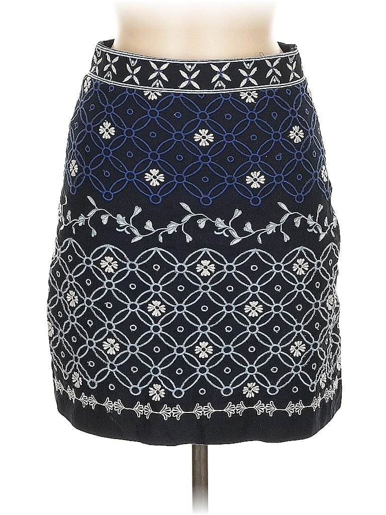 Pre-owned Ann Taylor Loft Casual Skirt In Blue