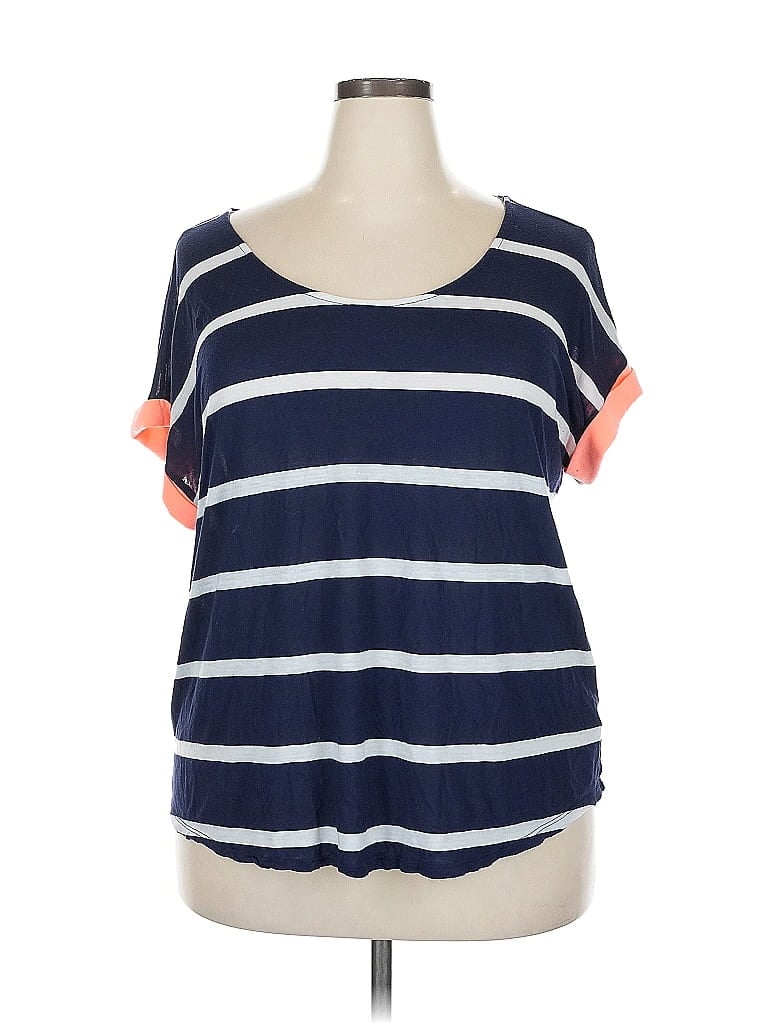 Click to view more detailed imagery on our partner's website Pre-owned Papermoon Short Sleeve T-shirt In Blue