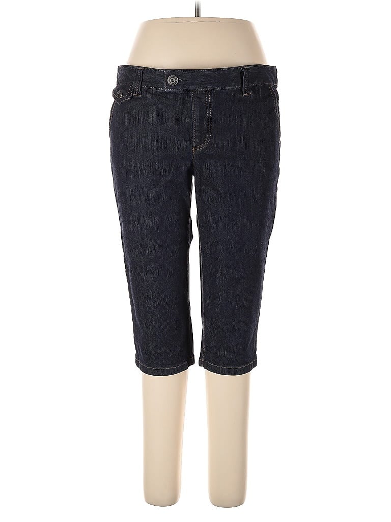 Pre-owned Ann Taylor Factory Jeggings In Blue