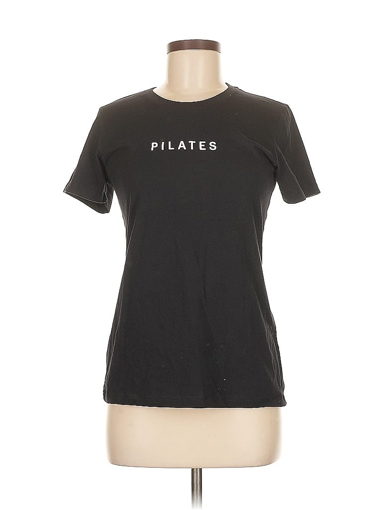 Pre-owned Next Level Apparel Short Sleeve T-shirt In Black