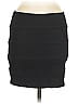 Pink Rose Solid Black Casual Skirt Size M - photo 1