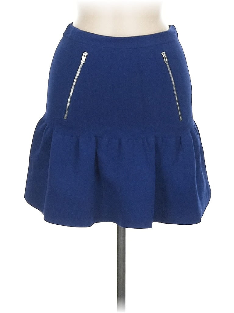 Pre-owned Sandro Casual Skirt In Blue