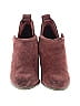Vince Camuto Burgundy Brown Ankle Boots Size 4 1/2 - photo 2