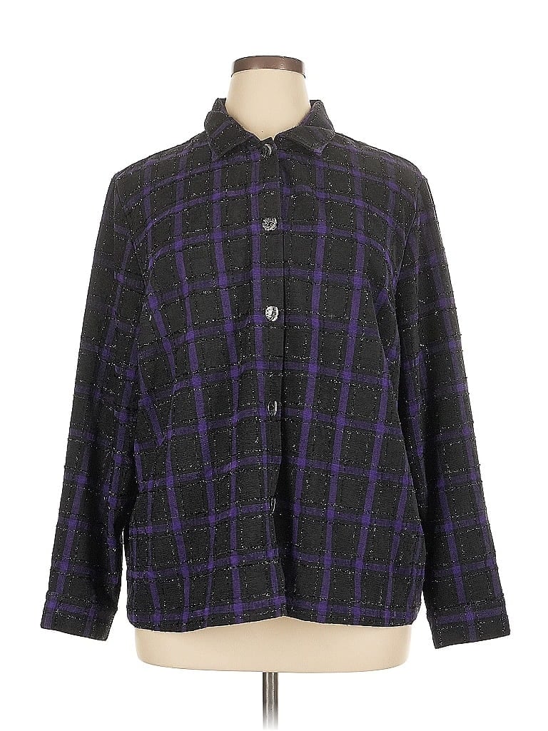 Pre-owned Cj Banks Coat In Purple