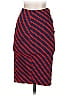 Karina Grimaldi Chevron-herringbone Red Casual Skirt Size XS - photo 2