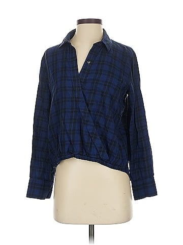 Madewell 3/4 Sleeve Button-Down Shirt (view 1)
