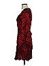 Pinko Animal Print Red Cocktail Dress Size S (estimated) - photo 5