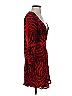 Pinko Animal Print Red Cocktail Dress Size S (estimated) - photo 4