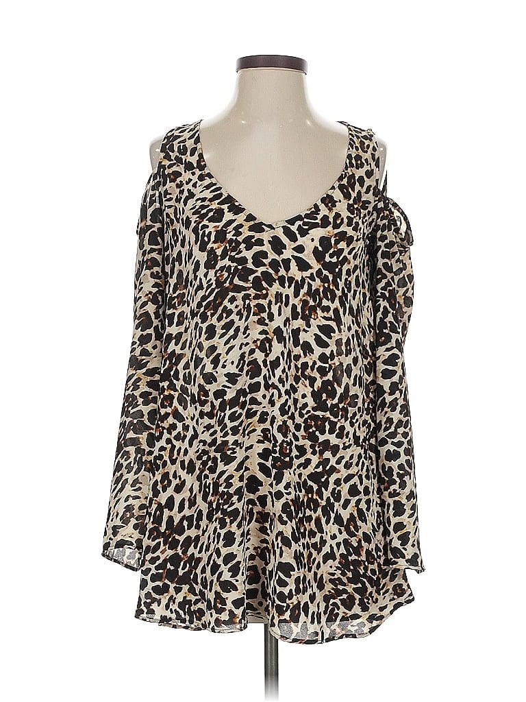 Pre-owned Show Me Your Mumu Casual Dress In Brown