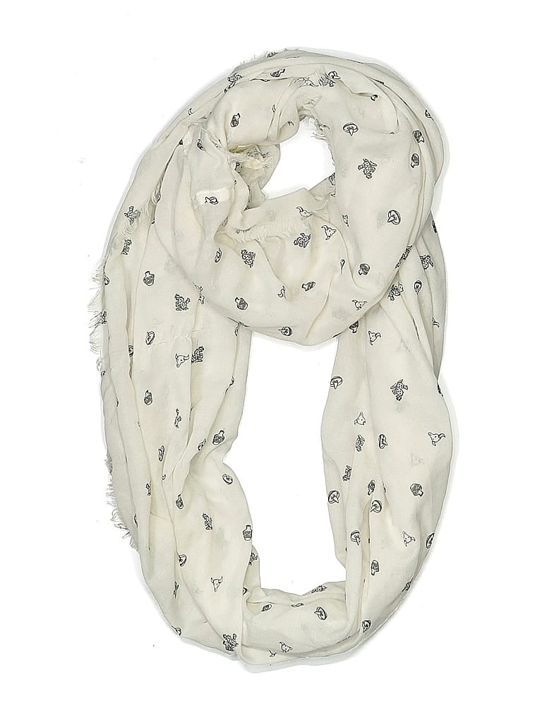Pre-owned Bass Scarf In White
