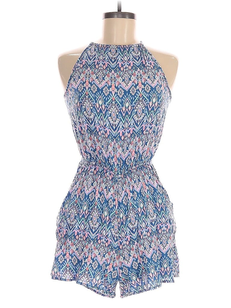 Pre-owned Divided By H&m Romper In Blue