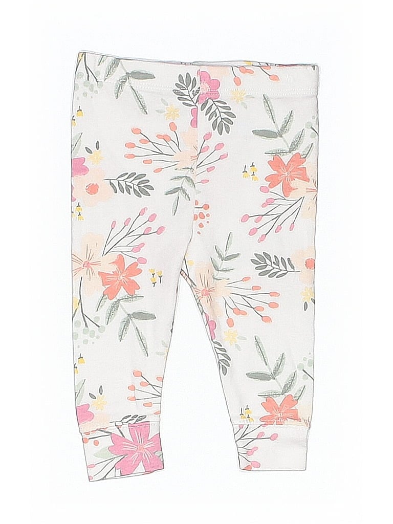 Pre-owned Cloud Island Babies' Leggings In White