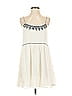 Aqua 100% Rayon Ivory White Casual Dress Size S - photo 1