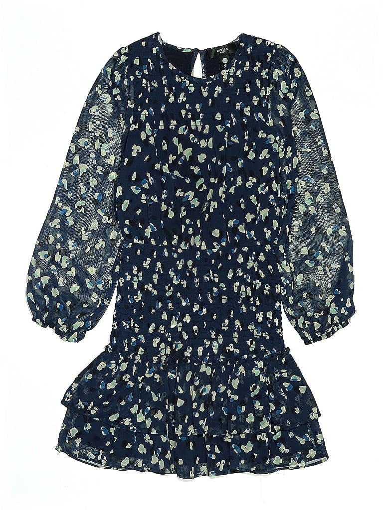 Pre-owned Aqua Kids' Dress In Blue