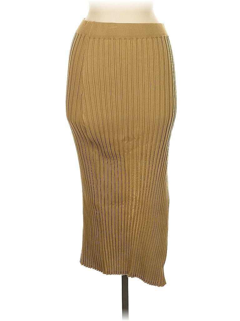 Pre-owned Cider Casual Skirt In Brown