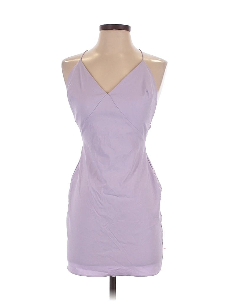 Asos Design Cocktail Dress In Pink