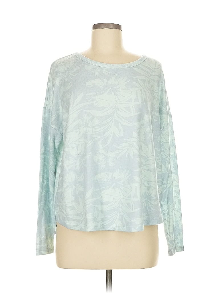 Pre-owned Lucky Brand Pullover Sweater In Blue