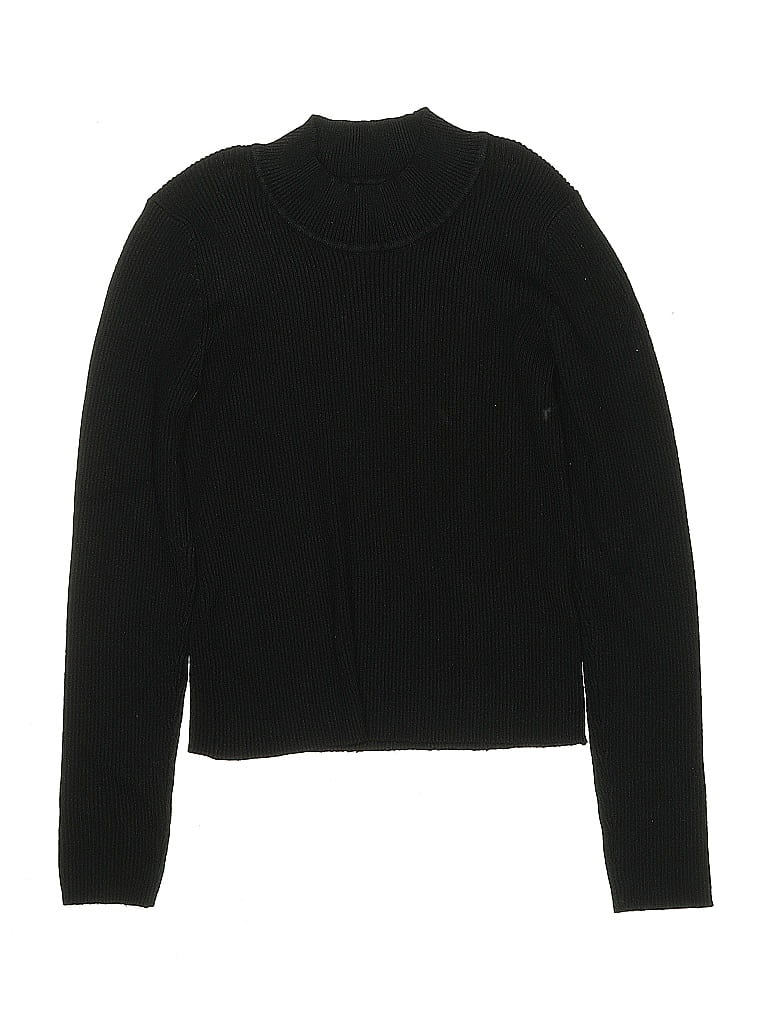 Click to view more detailed imagery on our partner's website Pre-owned Zara Kids' Turtleneck Sweater In Black