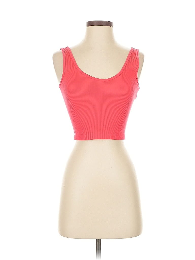 Pre-owned Aéropostale Tank Top Red Strapless Neckline Tops