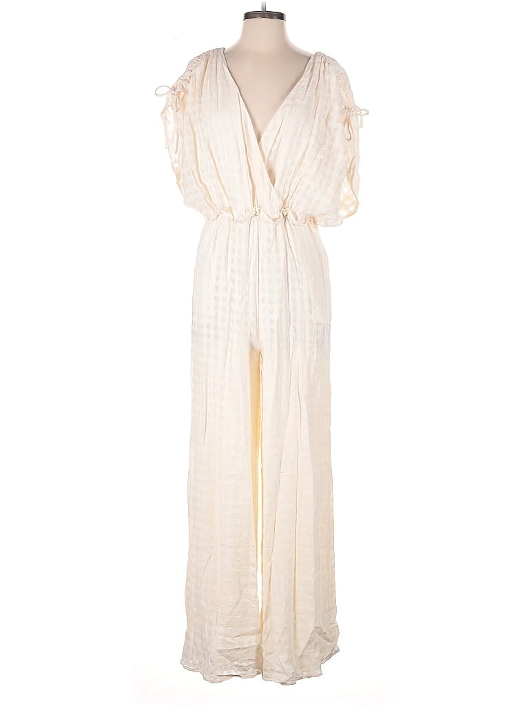 Pre-owned Tularosa Jumpsuit In White