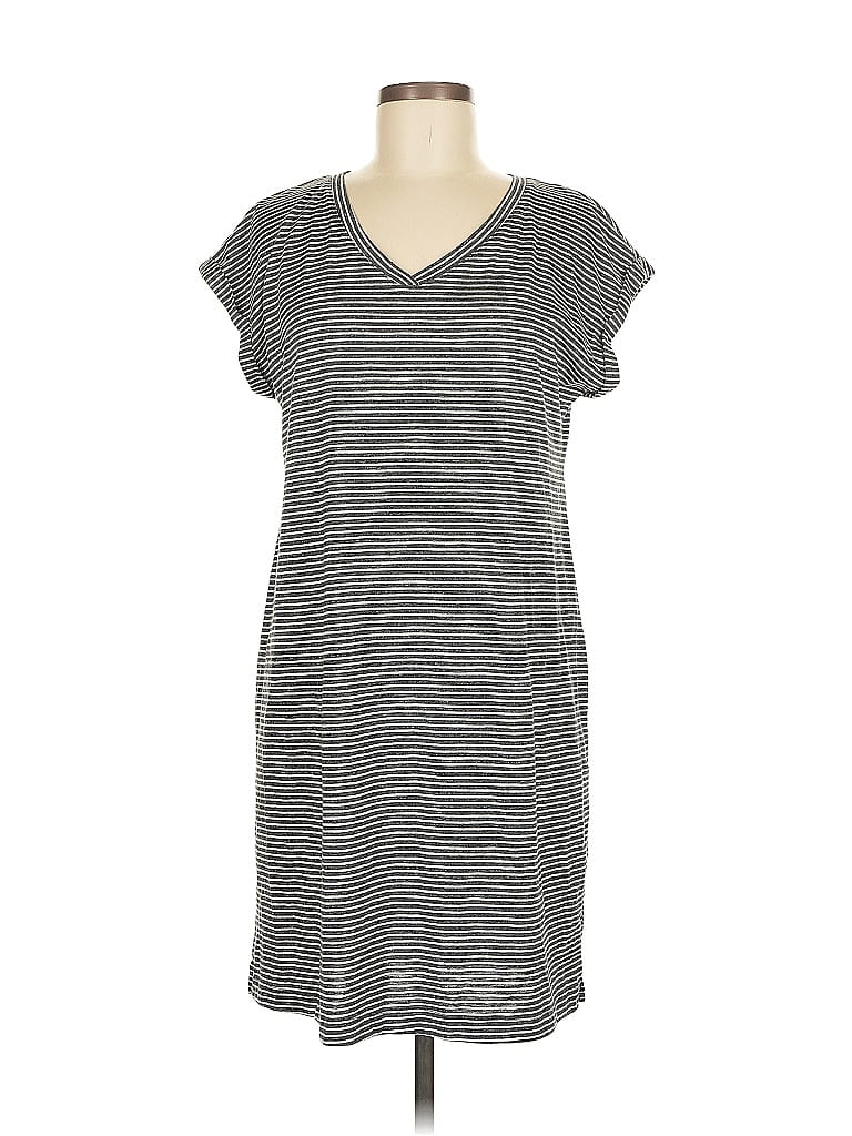 Pre-owned Sonoma Goods For Life Casual Dress In Gray