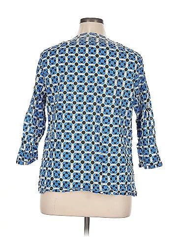 Talbots 3/4 Sleeve Blouse (view 2)