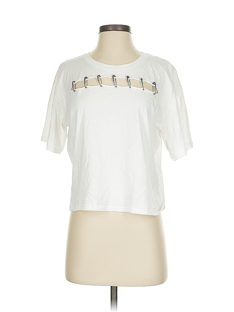 Pre-owned Kooples X Sport Short Sleeve T-shirt In White