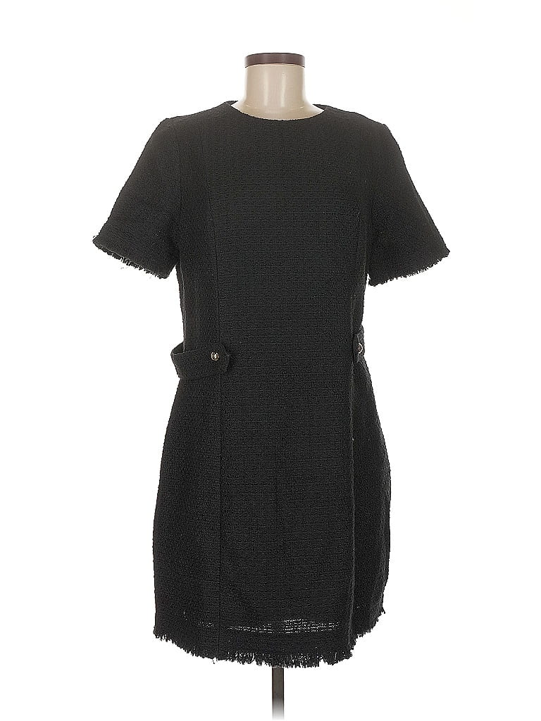 Pre-owned H&m Casual Dress In Black