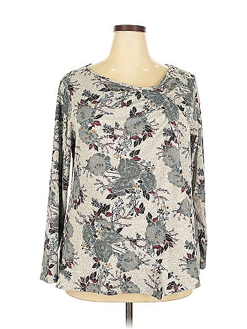 NY Collection 3/4 Sleeve T-Shirt (view 1)