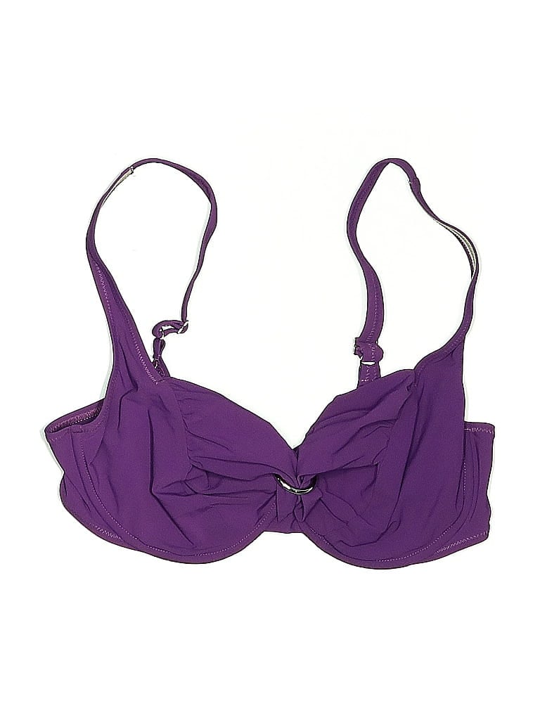 Pre-owned Anita Swimsuit Top Purple Swimwear