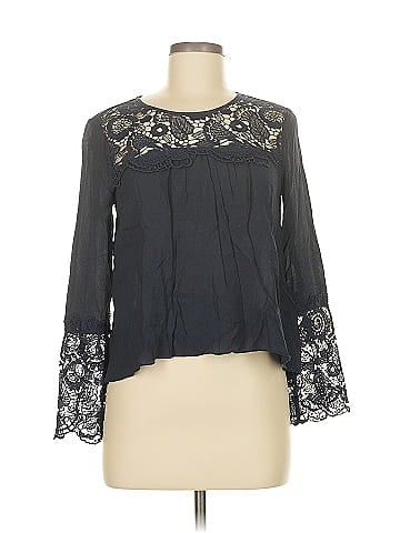 Abercrombie & Fitch Long Sleeve Blouse (view 1)