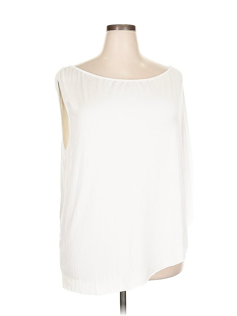 Click to view more detailed imagery on our partner's website Pre-owned Rachel Pally Sleeveless T-shirt In White