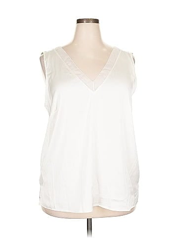 ELOQUII Sleeveless Blouse (view 1)