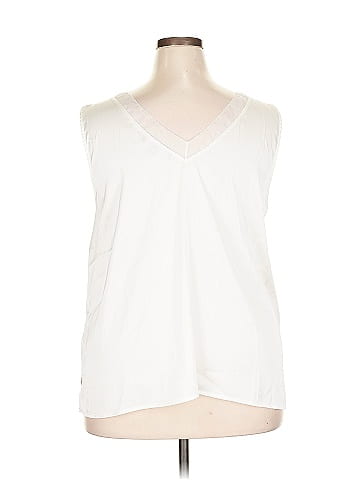 ELOQUII Sleeveless Blouse (view 2)