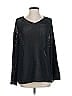 Unbranded 100% Polyester Black Long Sleeve T-Shirt Size S - photo 1