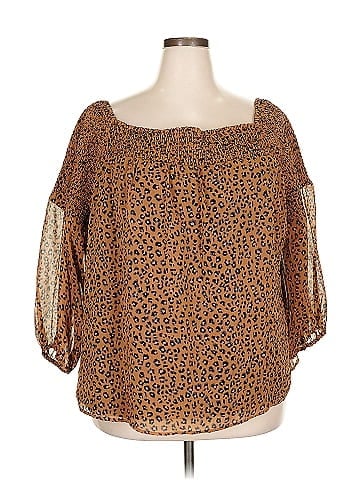 CeCe 3/4 Sleeve Blouse (view 1)