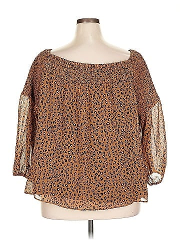 CeCe 3/4 Sleeve Blouse (view 2)