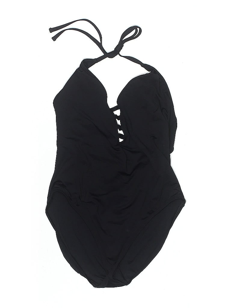 Pre-owned La Blanca One Piece Swimsuit In Black