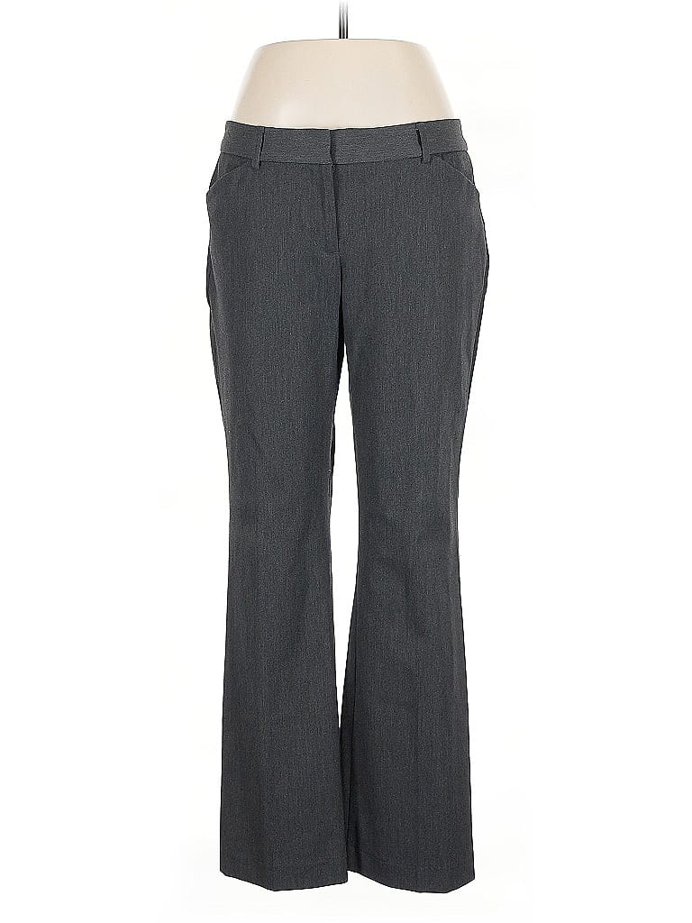 Pre-owned Express Outlet Dress Pants In Gray