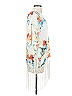 Chelsea & Violet 100% Polyester White Kimono Size XS - photo 4