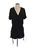 BCBGMAXAZRIA 100% Polyester Solid Black Romper Size XS - photo 1