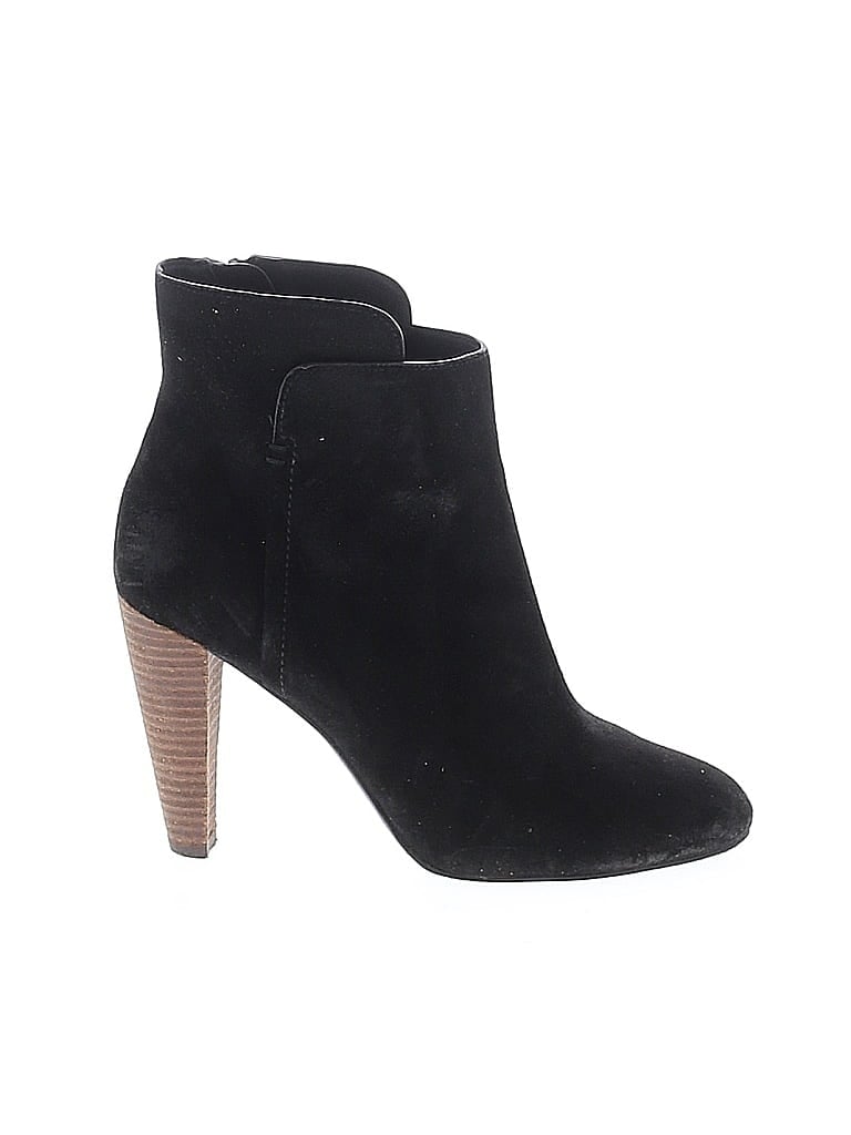 Pre-owned Elie Tahari Ankle Boots In Black