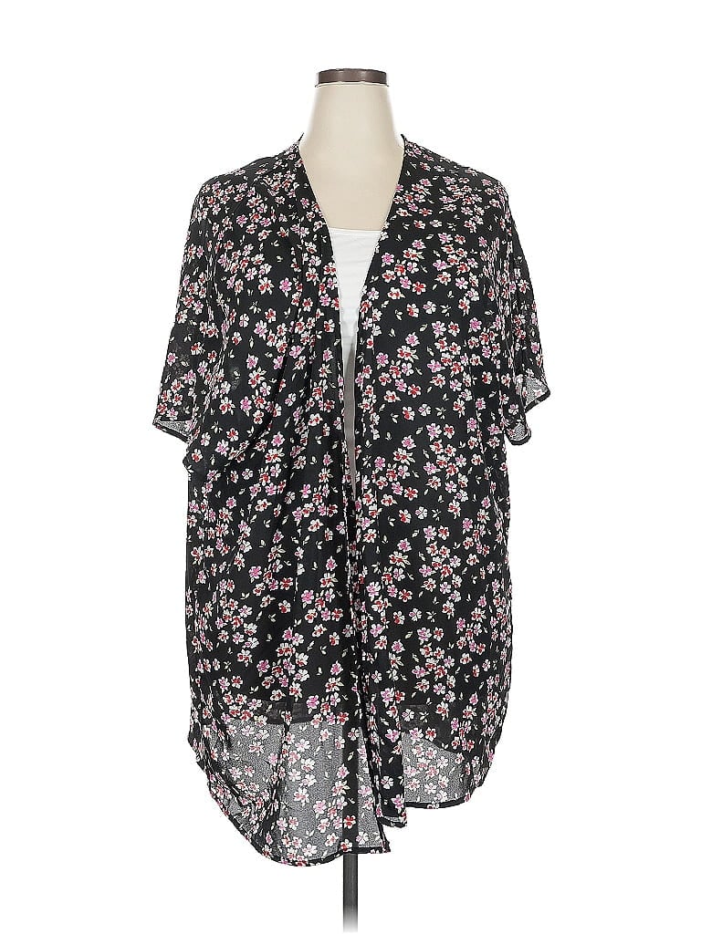 Pre-owned Socialite Kimono In Black