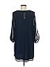 Lulus Solid Blue Casual Dress Size M - photo 2