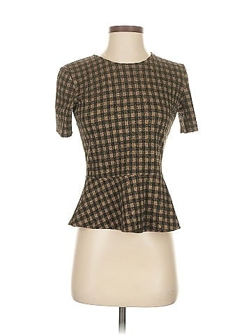 Zara Basic Short Sleeve Blouse (view 1)