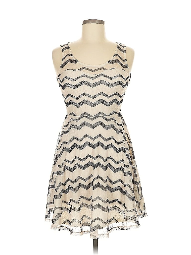 Pre-owned American Rag Cie Cocktail Dress In White