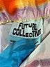 Future Collective 100% Polyester Tie-dye Yellow Shorts Size S - photo 3
