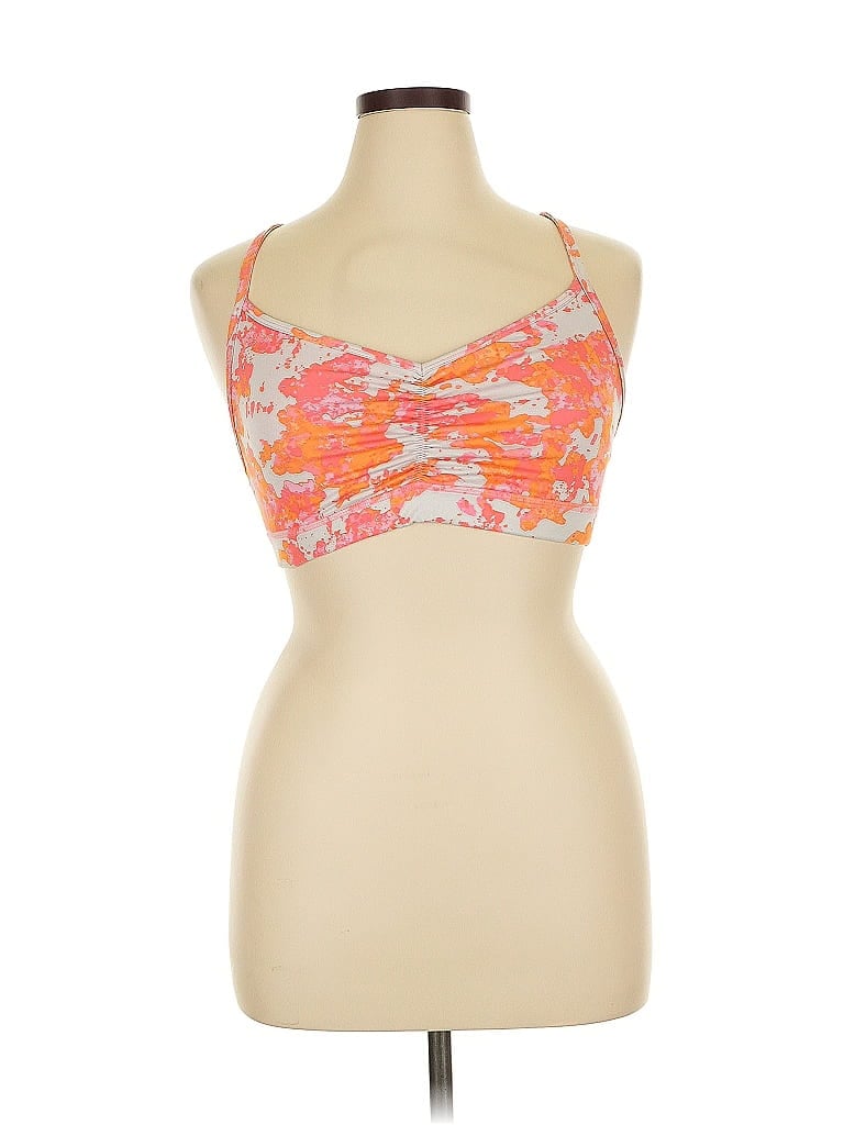 Pre-owned Active By Old Navy Tank Top Orange Strapless Neckline Tops